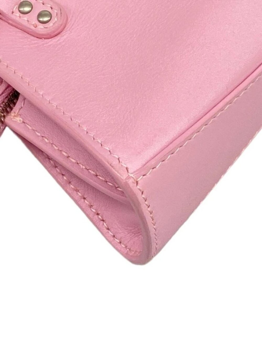 BALENCIAGA neoclassic supernano 669537 Pink Leather Handbag - Picture 6 of 15